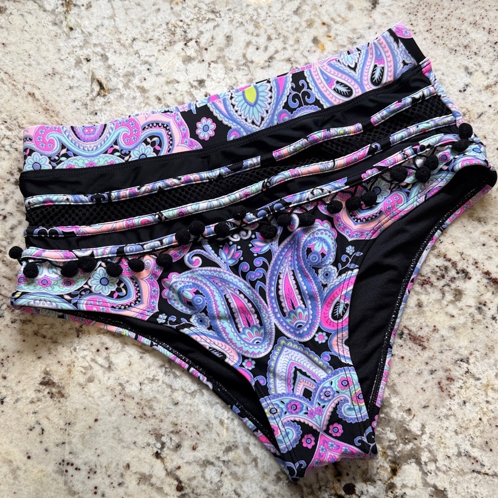 High Waist Bikini Bottom